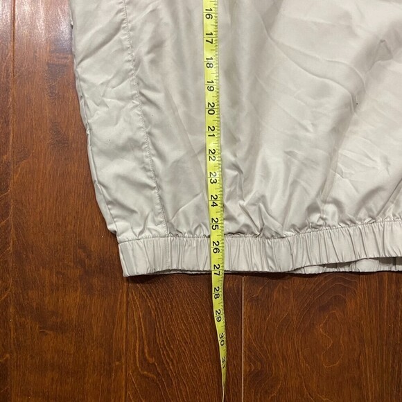 FootJoy Plum Hollow CC Golf Khaki Tan Pullover Windbreaker Men's Size Large - Picture 6 of 8